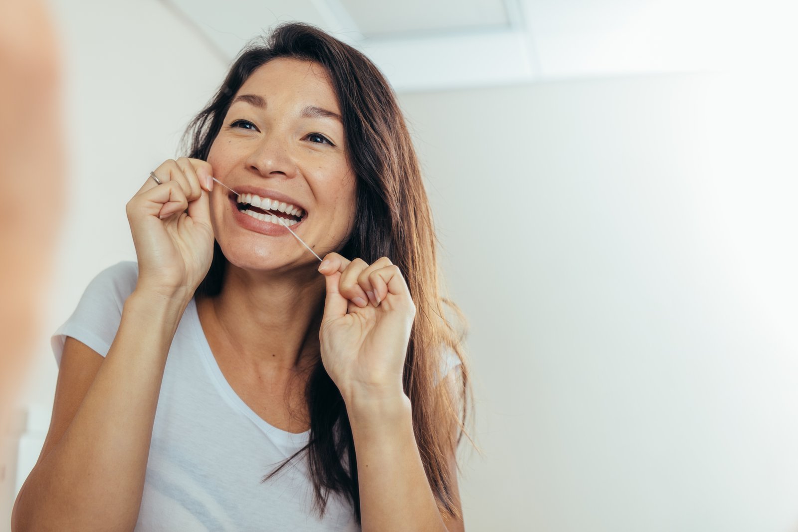 Invisalign tray fitting process