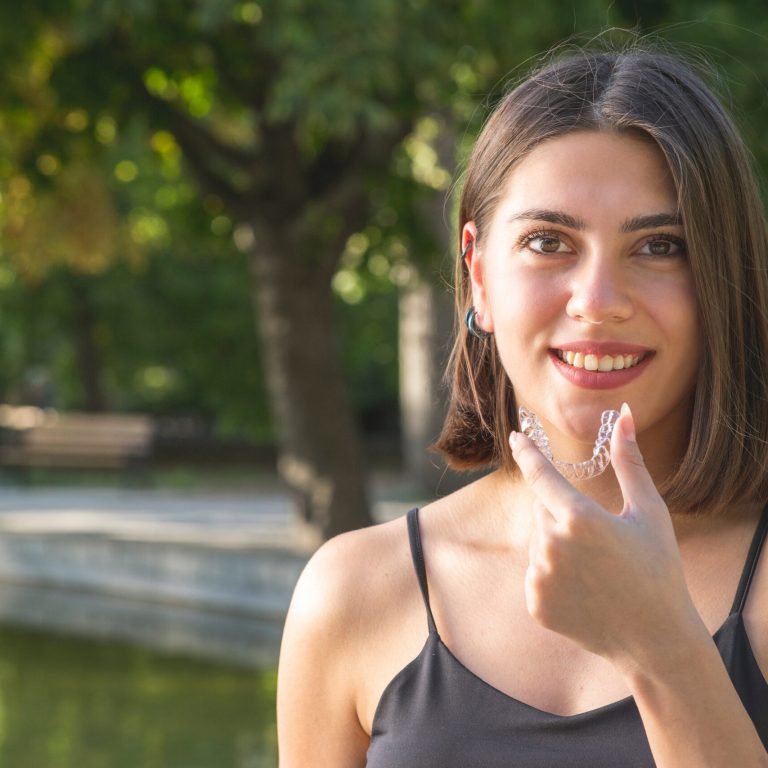 Beautiful smiling Turkish woman